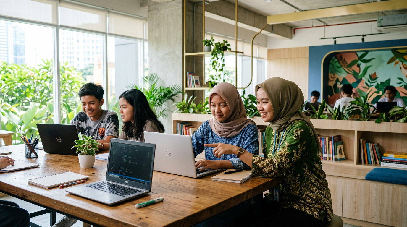 Pendampingan pendidikan anak yatim oleh LIVE SDY 5D